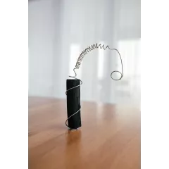 Spiral with 1 Active Charcoal Woody Binchotan Spiral with 1 Active Charcoal Woody Binchotan