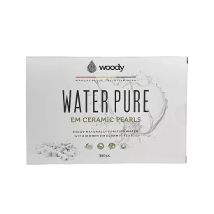 25 Perles céramiques EM grises