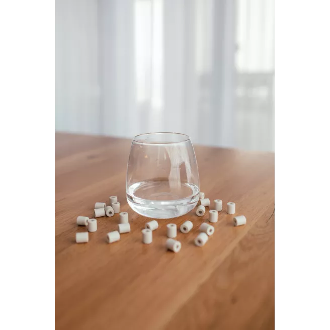 25 Perles céramiques EM grises 25 Perles céramiques EM grises