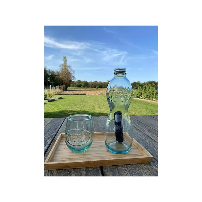 Natural Water Set 1L + 2 glasses 600ml
