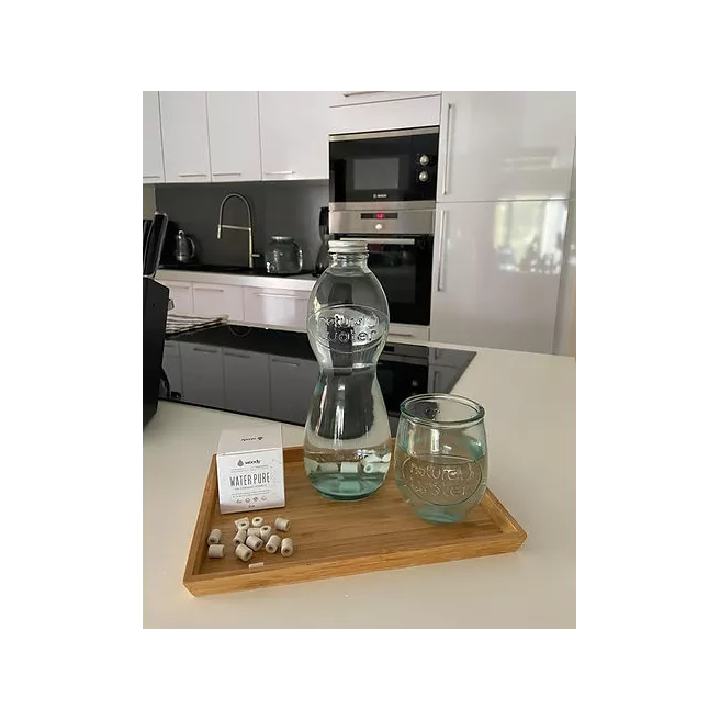 Set Natural Water 1L + 2 verres 600ml Set Natural Water 1L + 2 verres 600ml