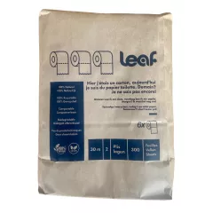 Leaf Papier Toilette 6 Rouleaux – 100 % Recyclé 2 Couches