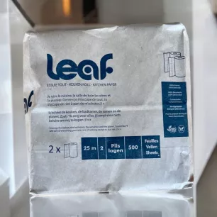 Blad 2 rollen keukenpapier