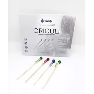 Oriculi en bambou 100pc