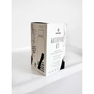 Water Purification Kit - 1 Binchotan Activated Charcoal & 20 EM Ceramic Beads