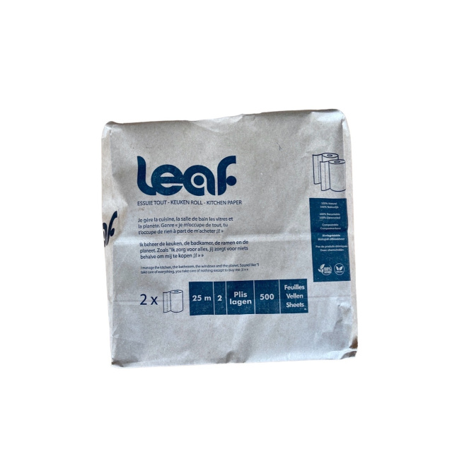 Leaf 2 roulleaux d'essuie tout