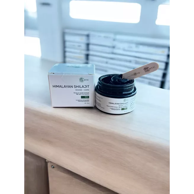 Résine de Shilajit Pur de l’Himalaya 60 g – Code NUT AS5139/1