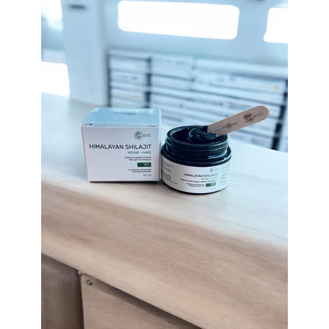 Résine de Shilajit Pur de l’Himalaya 60 g – Code NUT AS5139/1