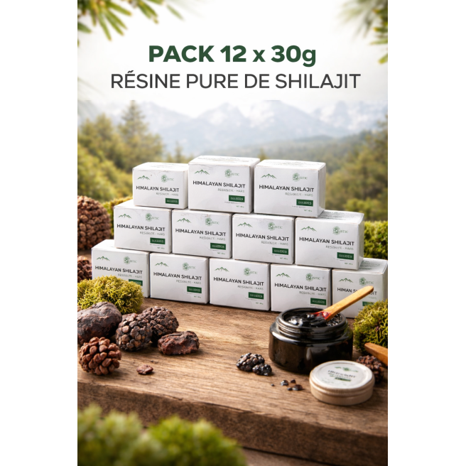 Pure Shilajit Resin from the Himalayas