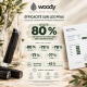 20 Charbons actifs Woody Binchotan sans plastique