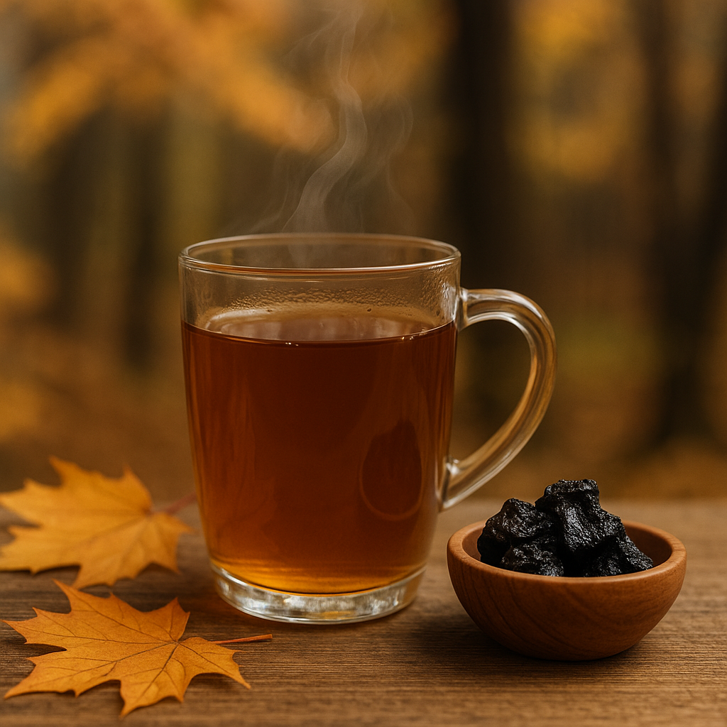 Shilajit résine naturelle Himalaya pour fatigue automnale